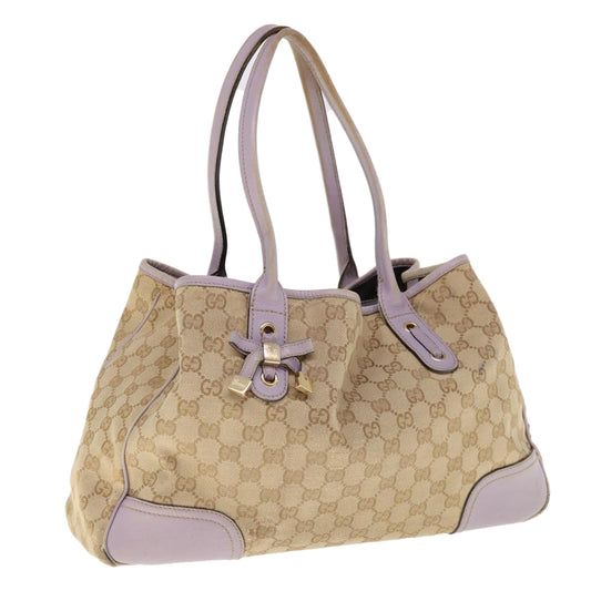 GUCCI GG Canvas Tote Bag Beige 163805 1492