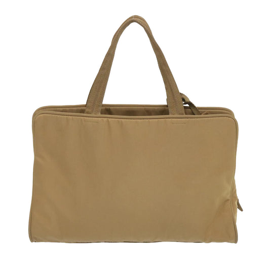 Luxury PradaHand Bag Nylon Beige ti1597