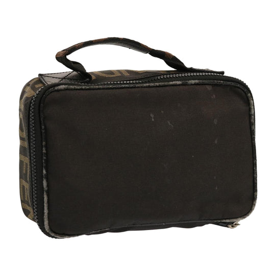 Luxury FendiVanity Pouch Canvas Blackti1600