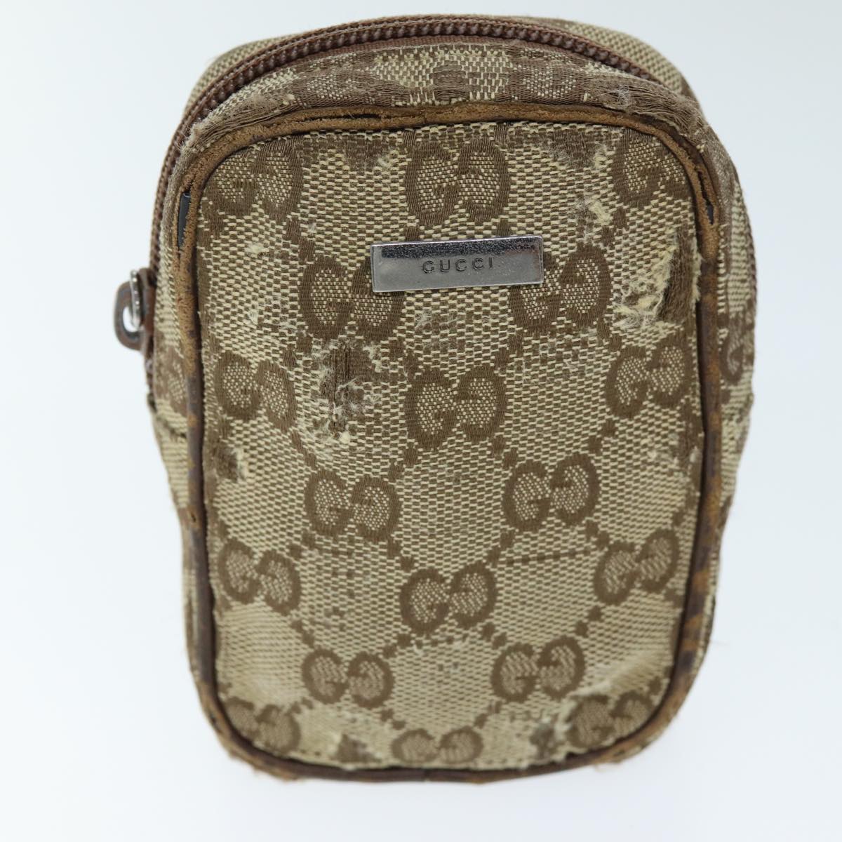 Luxury Gucci Trending 2025 GG Canvas Pouch 3Set Beige Black 1630