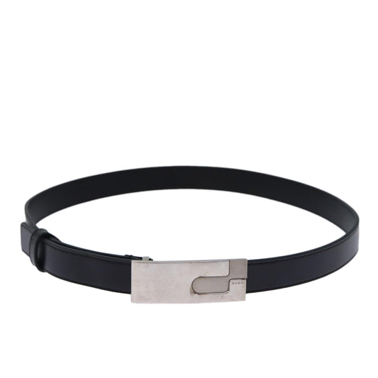 Luxury Gucci Trending 2025 Belt Leather 26.8""""""""-28.7"""""""" Black 1657
