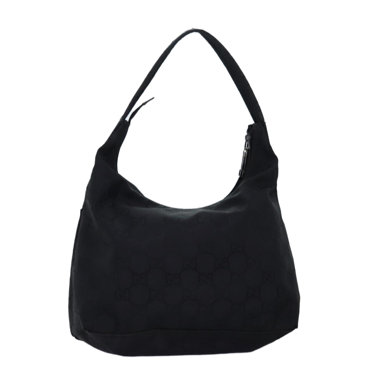 Luxury Gucci Trending 2025 GG Canvas Shoulder Bag Nylon Black 1680