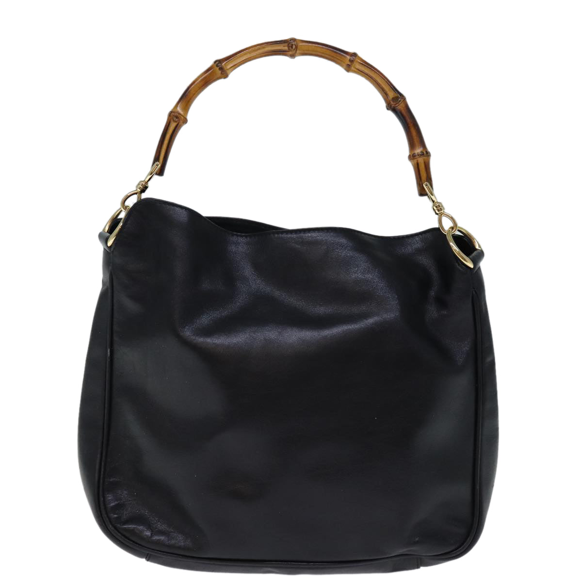 Luxury Gucci Trending 2025 Bamboo Hand Bag Leather Black 001 2113 1638 1685