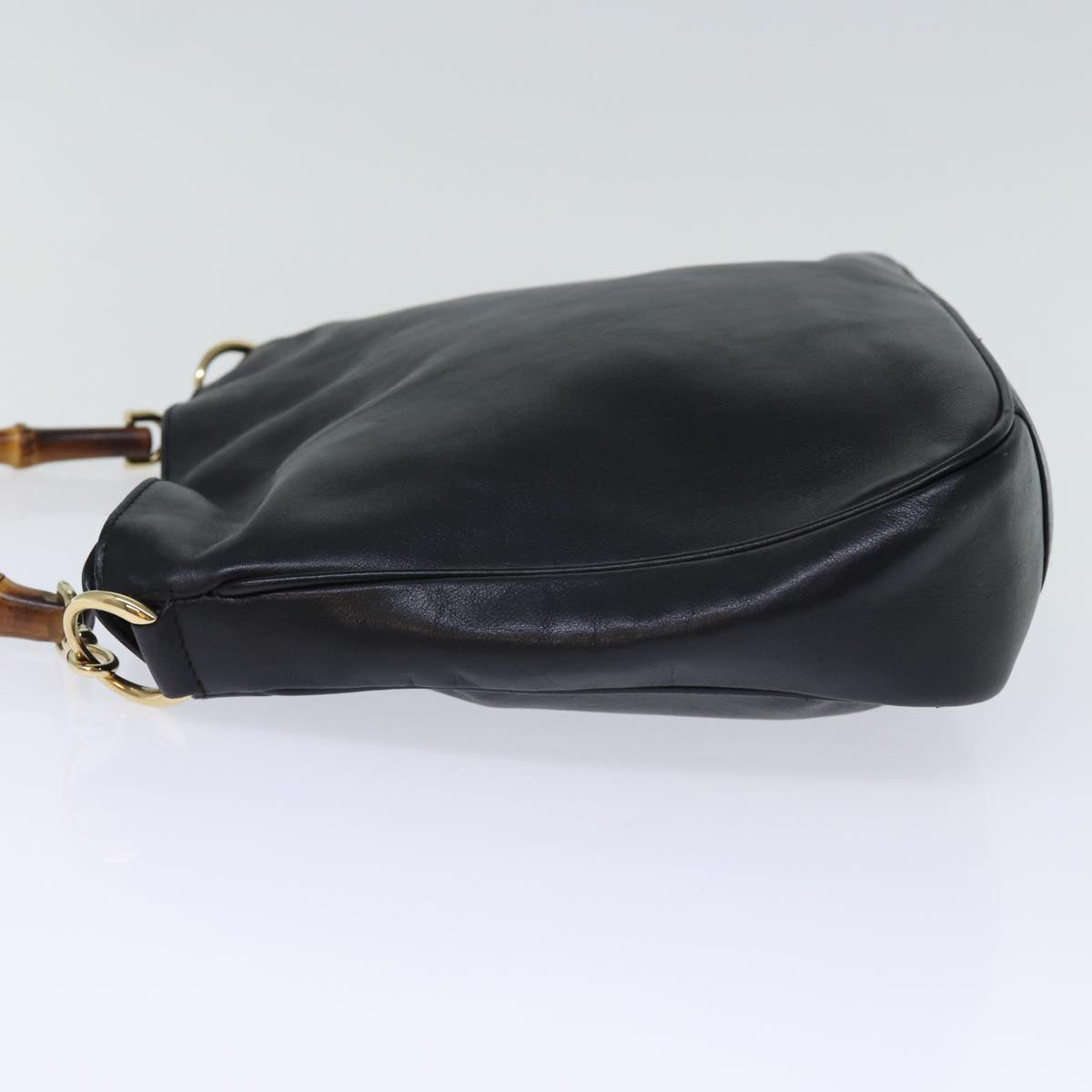 Luxury Gucci Trending 2025 Bamboo Hand Bag Leather Black 001 2113 1638 1685