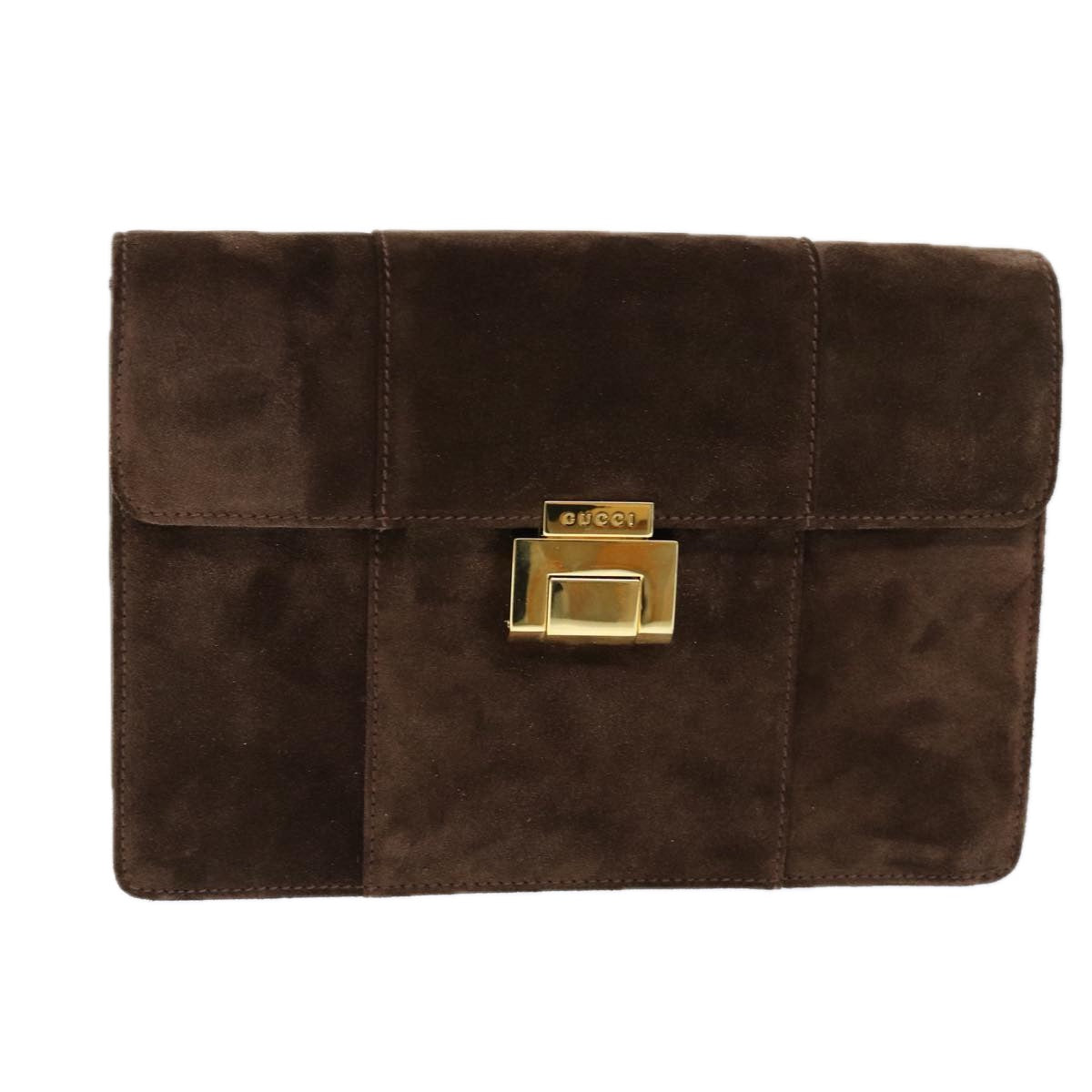 Luxury Gucci Trending 2025 Shoulder Bag Suede Brown 1687