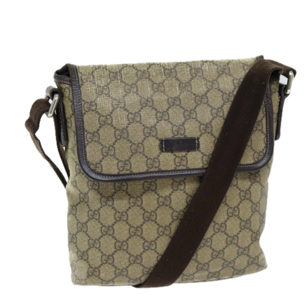 Luxury Gucci Trending 2025 GG Canvas Shoulder Bag Coated Canvas Beige 1728