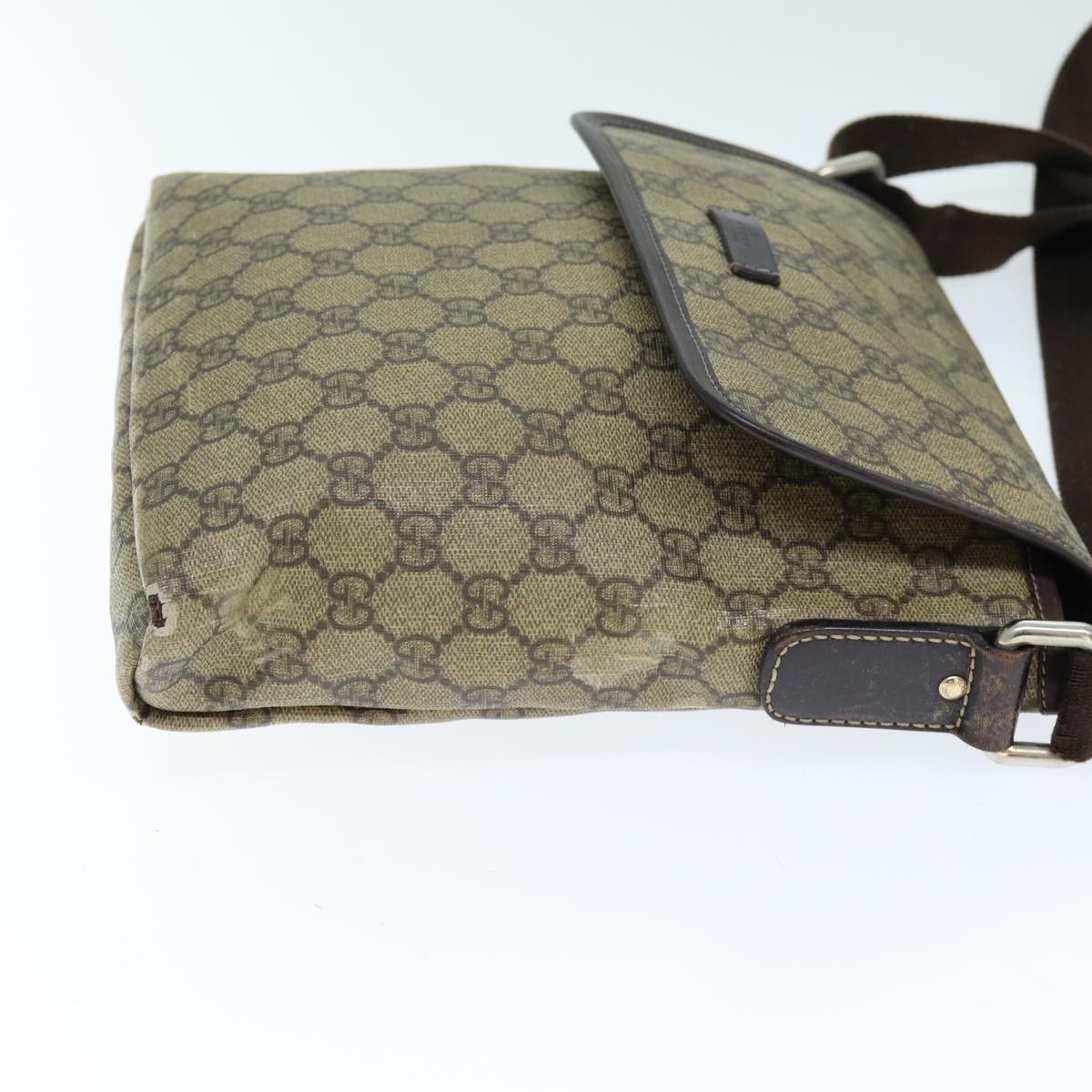 Luxury Gucci Trending 2025 GG Canvas Shoulder Bag Coated Canvas Beige 1728