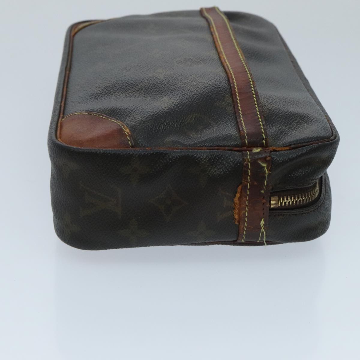 LOUIS VUITTON Monogram Compiegne 28 Clutch Bag M51845 LV ti2180