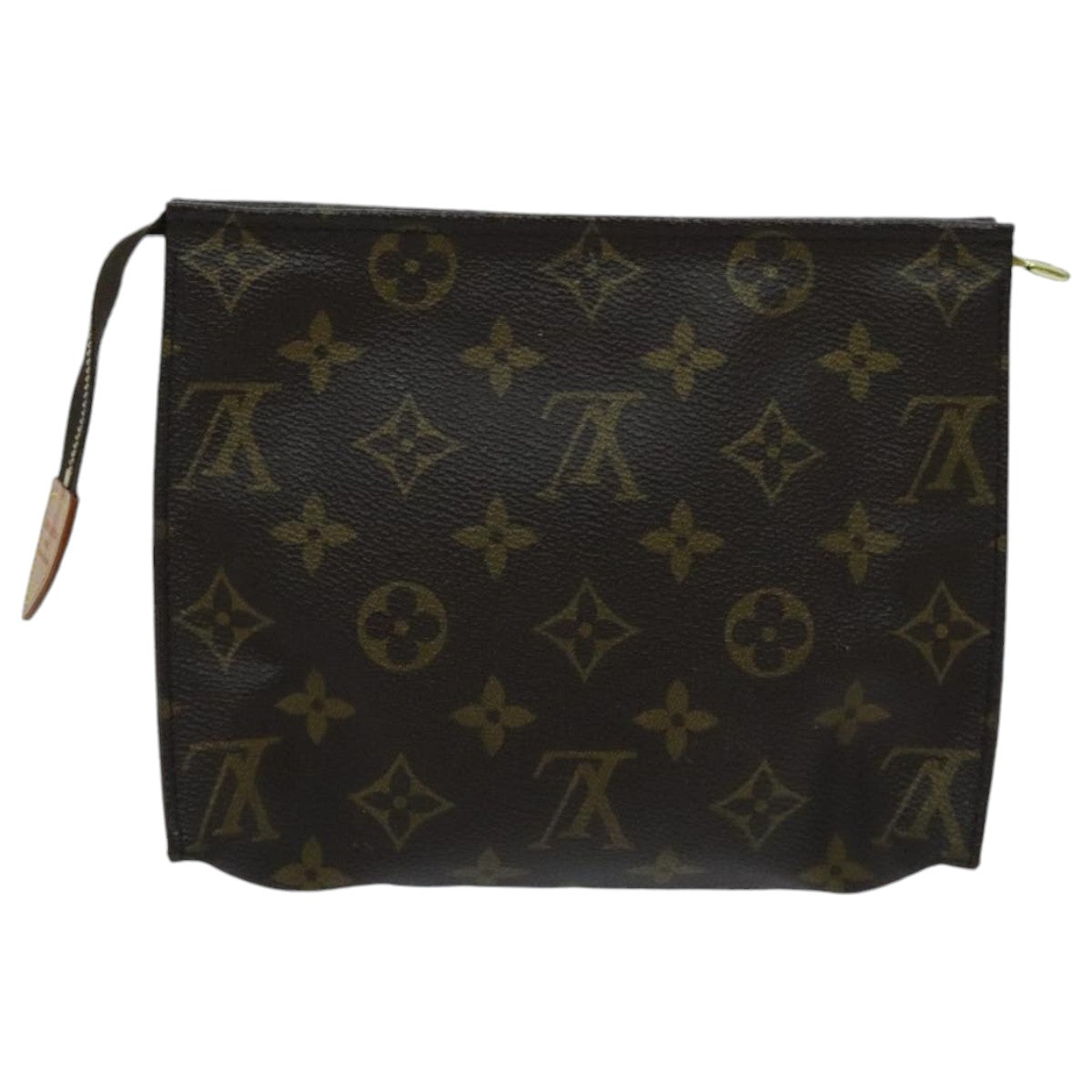 LOUIS VUITTON Monogram Poche Toilette 19 Pouch M47544 LV ti2181