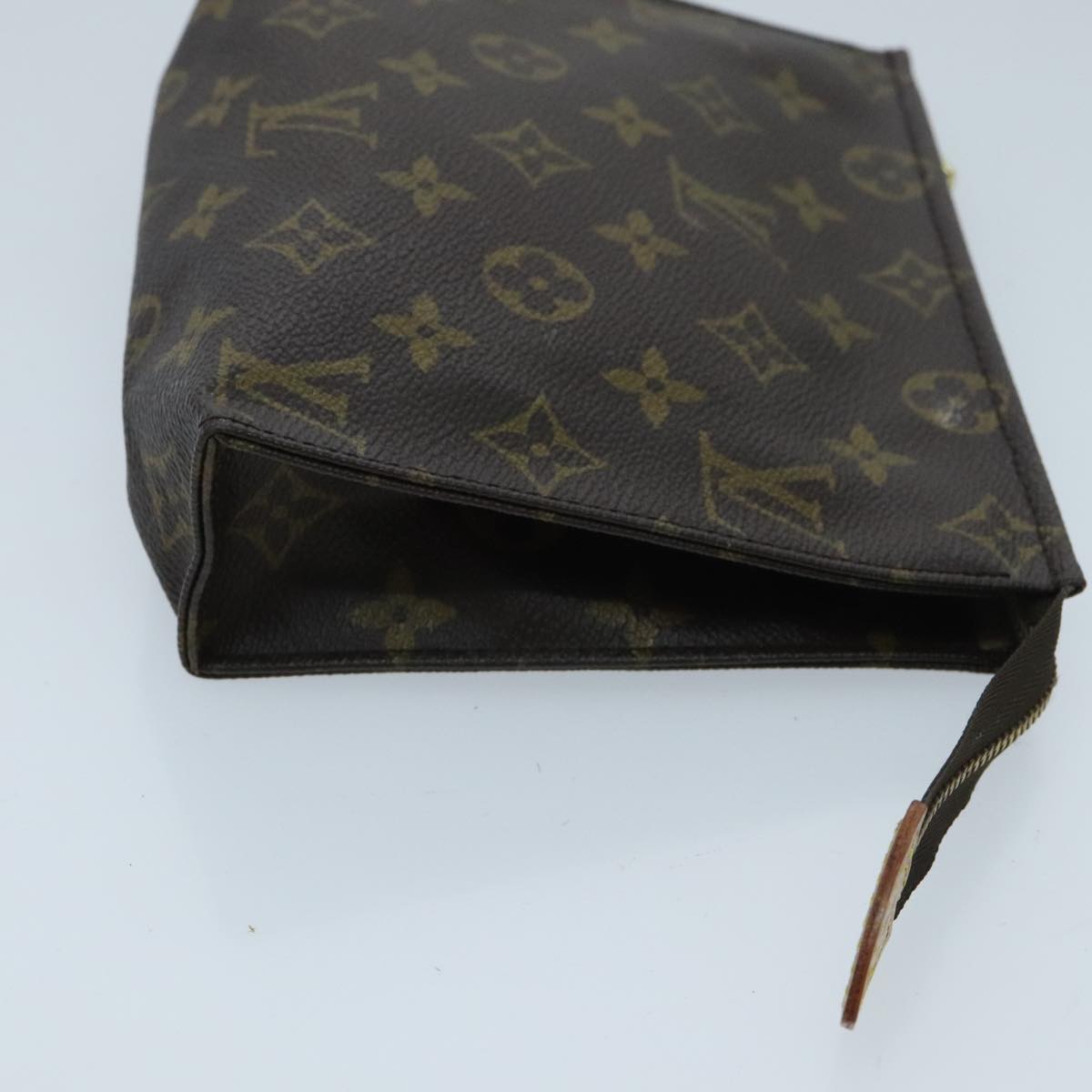 LOUIS VUITTON Monogram Poche Toilette 19 Pouch M47544 LV ti2181
