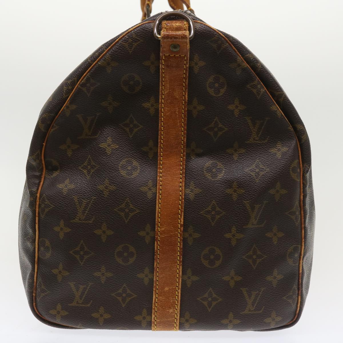 LOUIS VUITTON Monogram Keepall Bandouliere 55 Boston Bag M41414 LV ti753