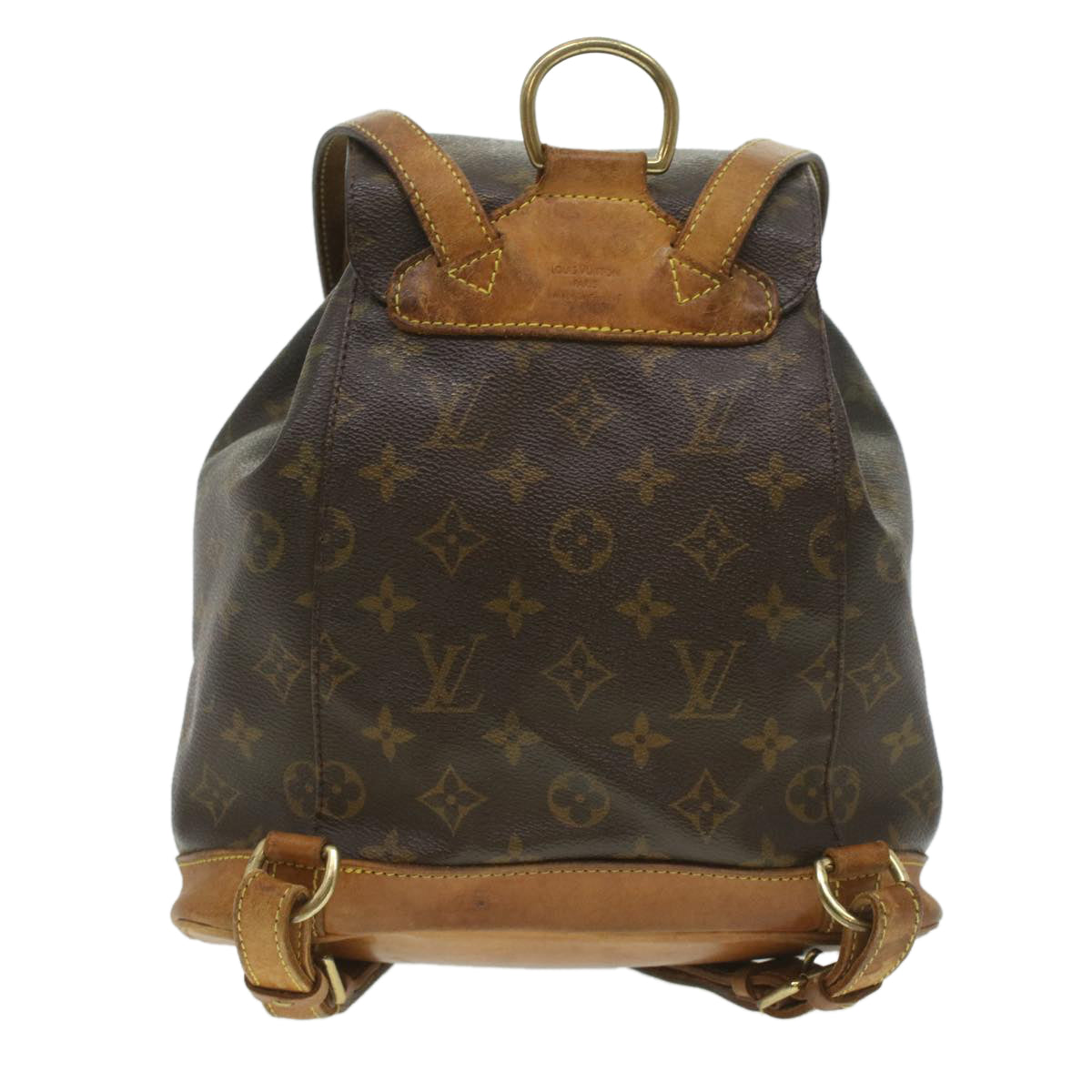 LOUIS VUITTON Monogram Montsouris MM Backpack M51136 LV ti896