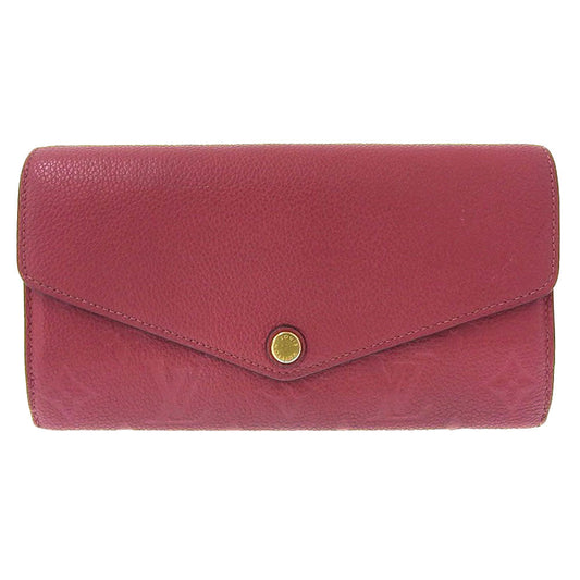 Louis Vuitton Monogram Empreinte Sarah Long Wallet M62056