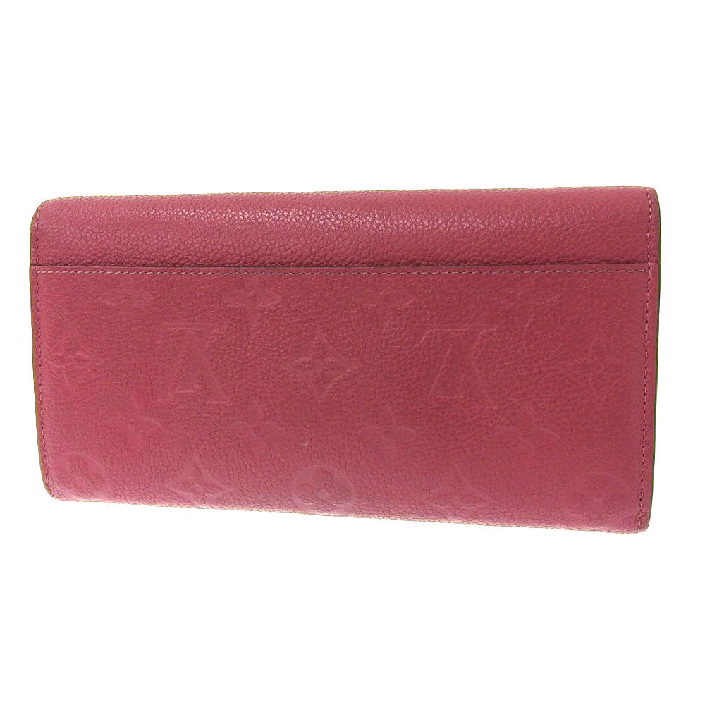 Louis Vuitton Monogram Empreinte Sarah Long Wallet M62056