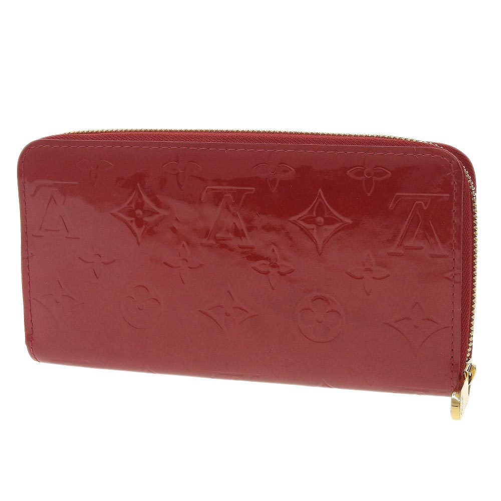 Louis Vuitton Monogram Vernis Zippy Wallet Long Wallet M91981