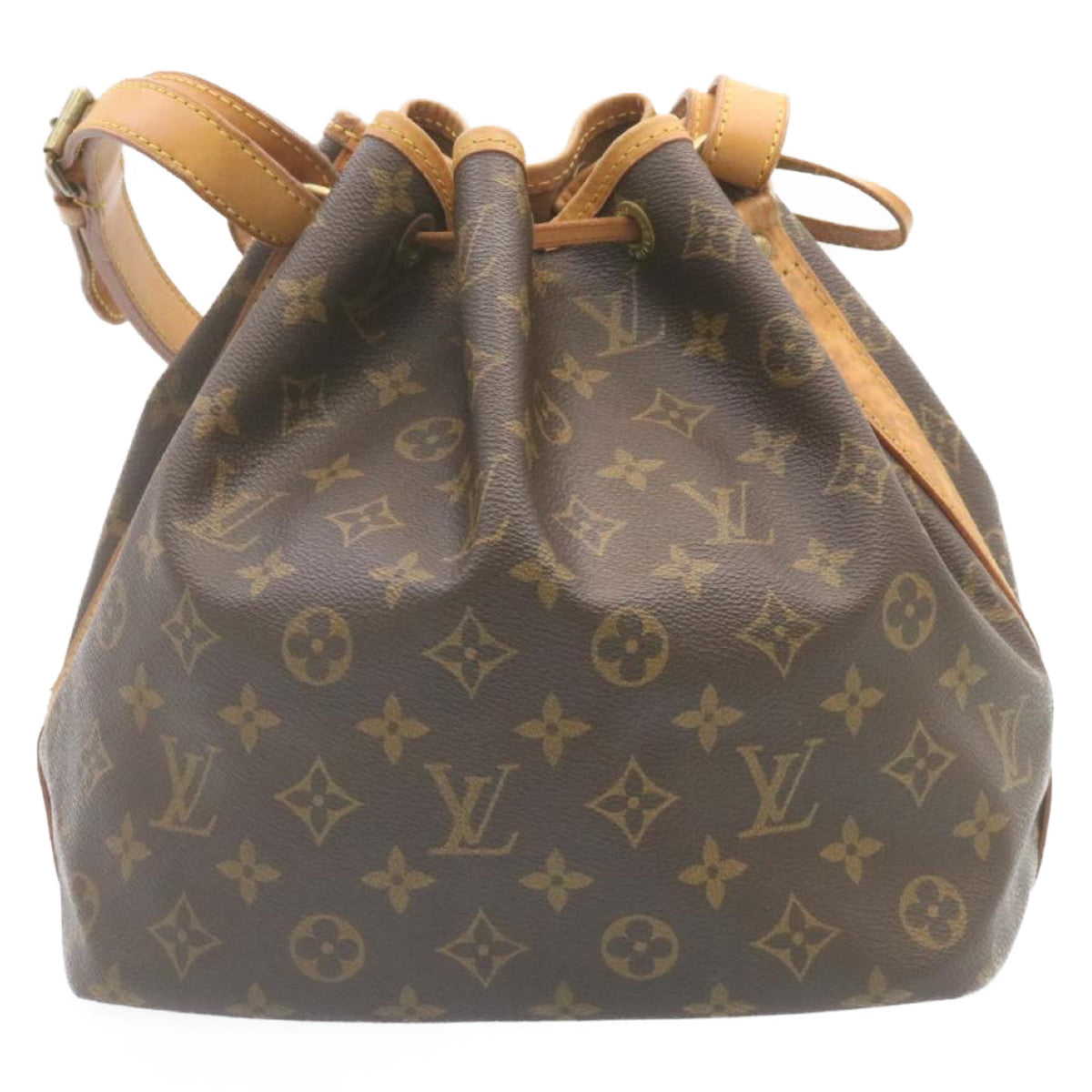 LOUIS VUITTON Monogram Petit Noe Shoulder Bag M42226 LV tp052