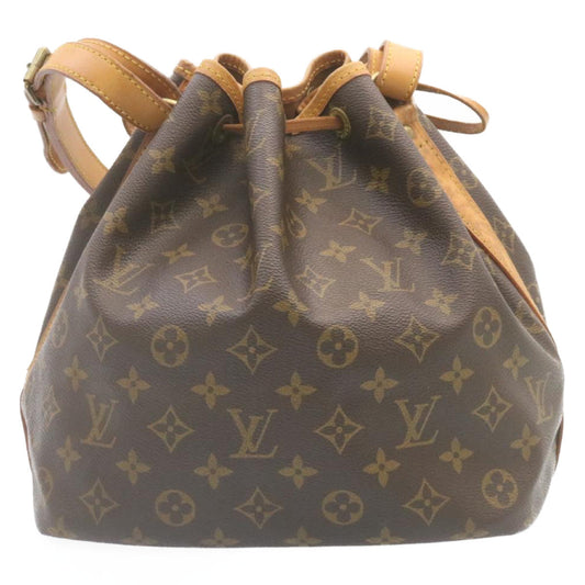 LOUIS VUITTON Monogram Petit Noe Shoulder Bag M42226 LV tp052