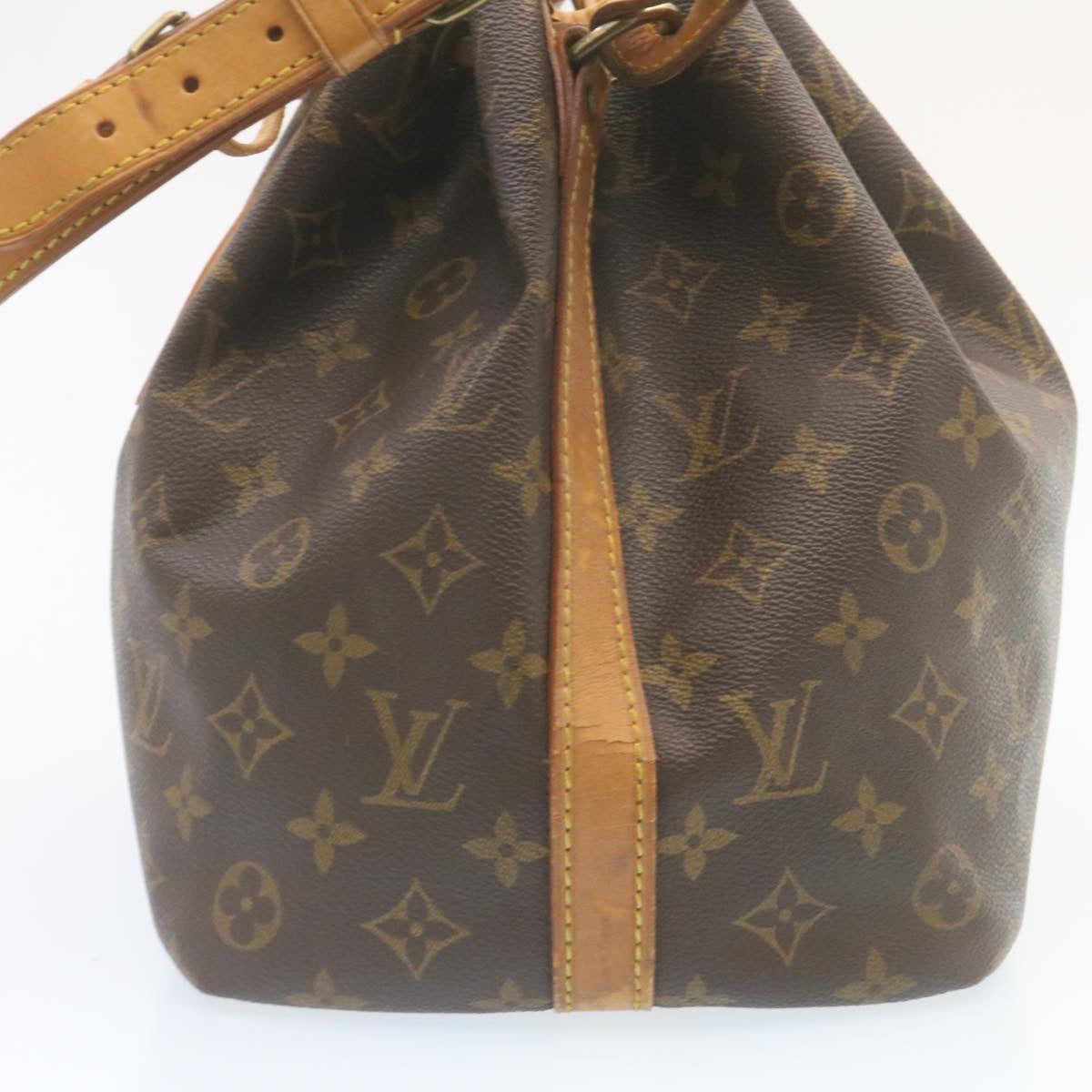 LOUIS VUITTON Monogram Petit Noe Shoulder Bag M42226 LV tp052