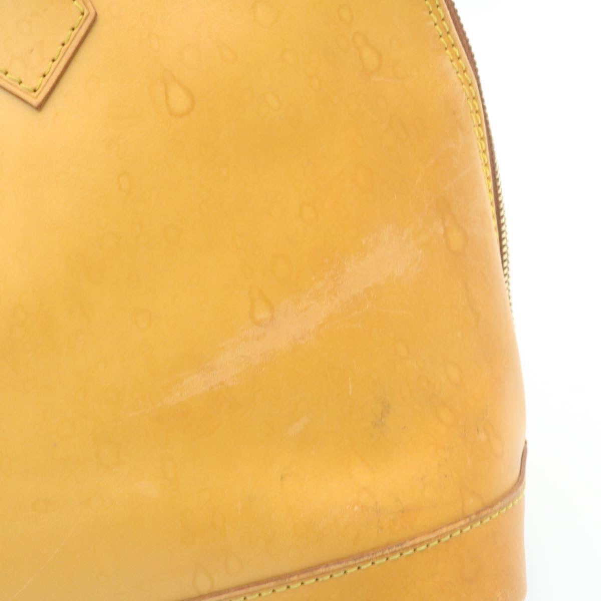 LOUIS VUITTON Nomad Leather Alma Hand Bag Camel M85394 LV tp114