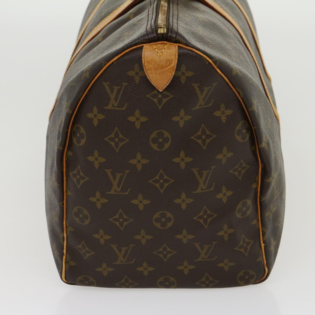 LOUIS VUITTON Monogram Keepall 45 Boston Bag M41428 LV tp378