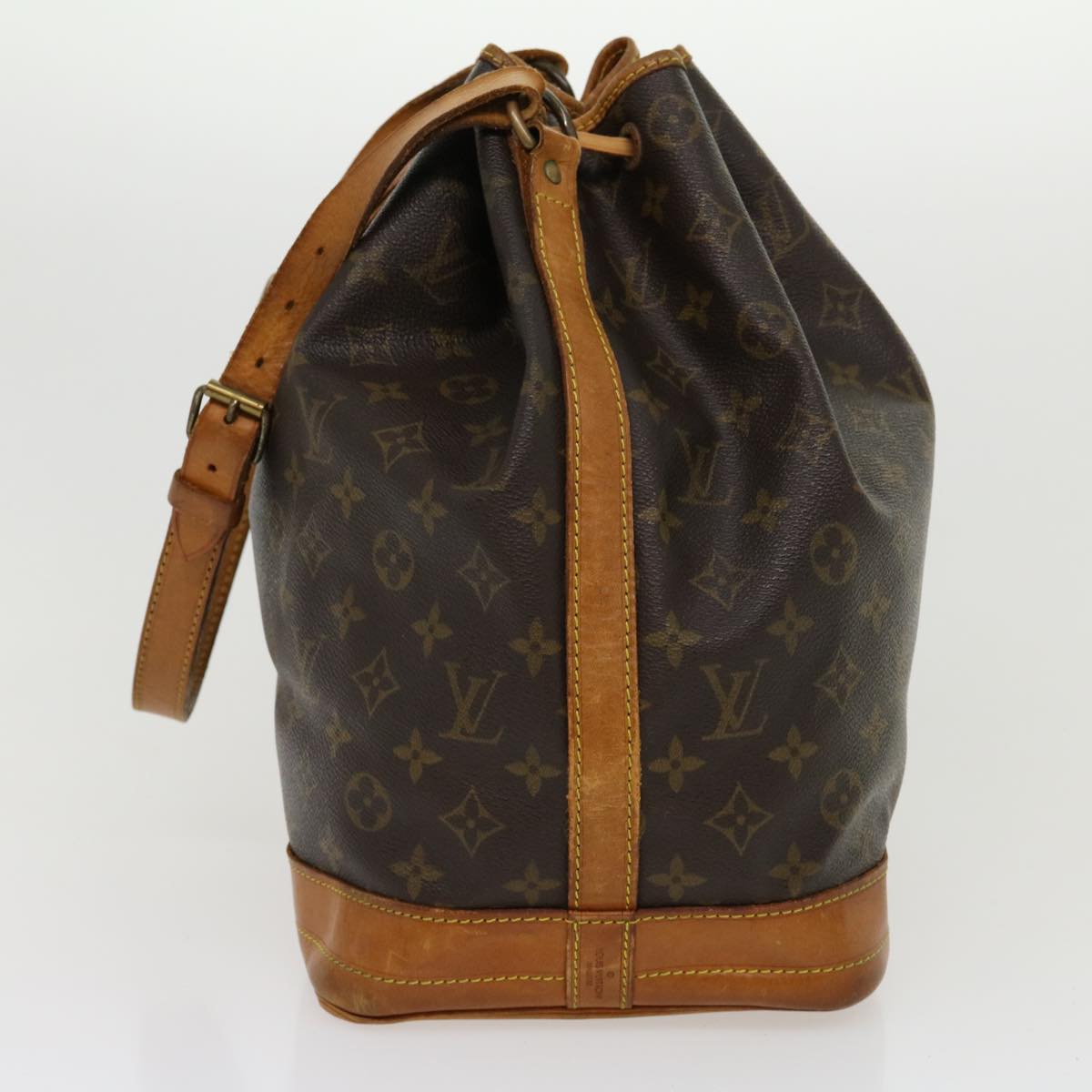 LOUIS VUITTON Monogram Noe Shoulder Bag M42224 LV tp398