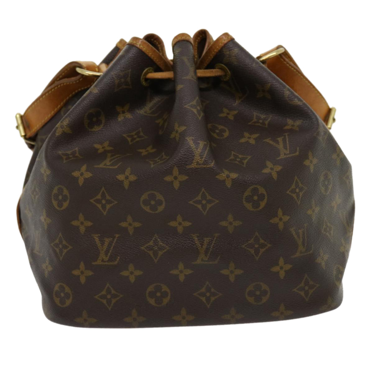 LOUIS VUITTON Monogram Petit Noe Shoulder Bag M42226 LV tp414