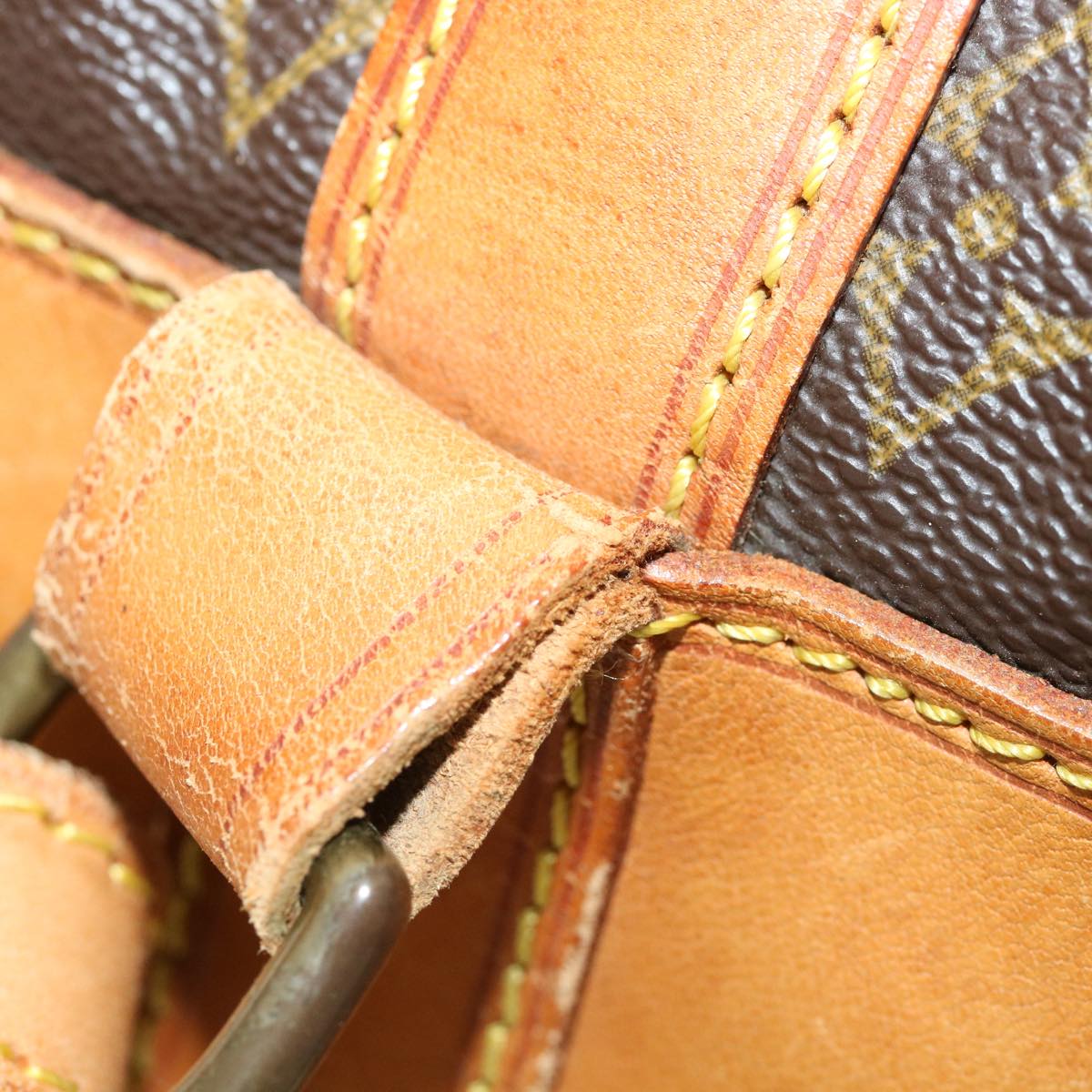 LOUIS VUITTON Monogram Randonnee GM Shoulder Bag M42244 LV tp448