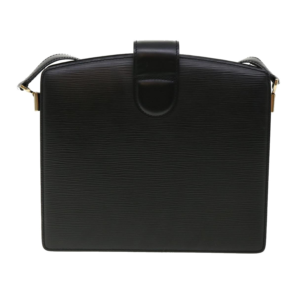 LOUIS VUITTON Epi Capuchin Shoulder Bag Black M52342 LV tp498