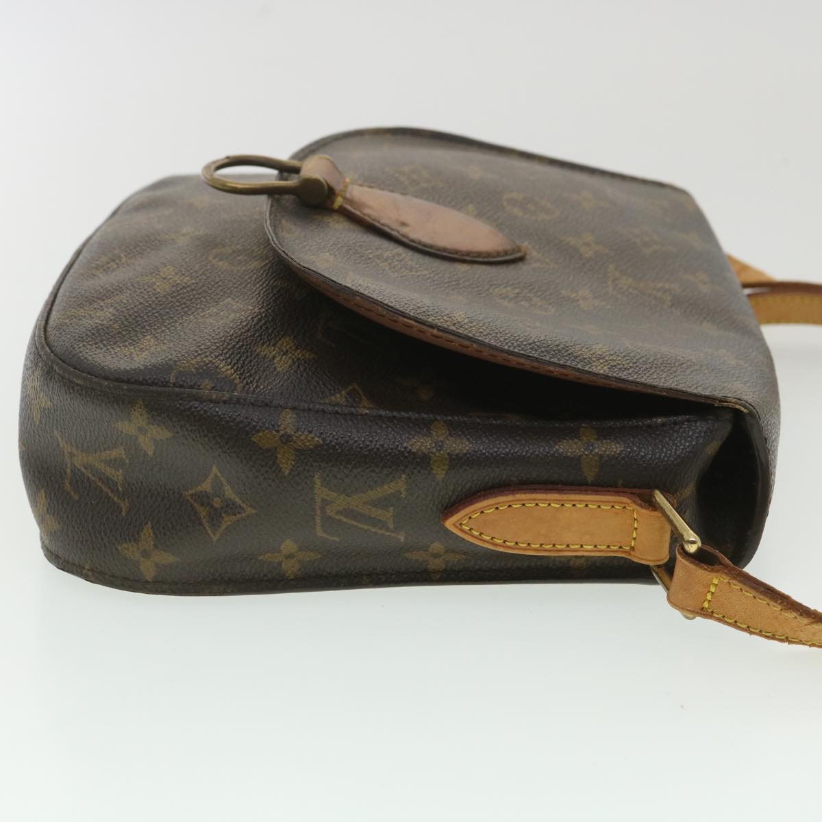 LOUIS VUITTON Monogram Saint Cloud GM Shoulder Bag M51242 LV tp603