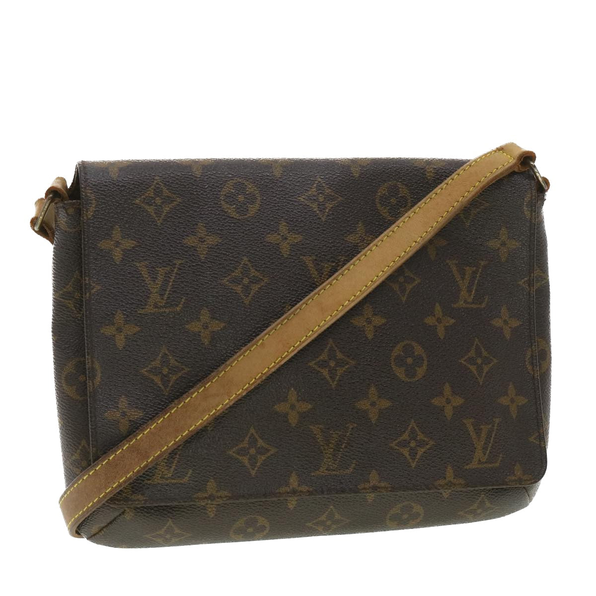 LOUIS VUITTON Monogram Musette Tango Short Strap Shoulder Bag M51257 tp618
