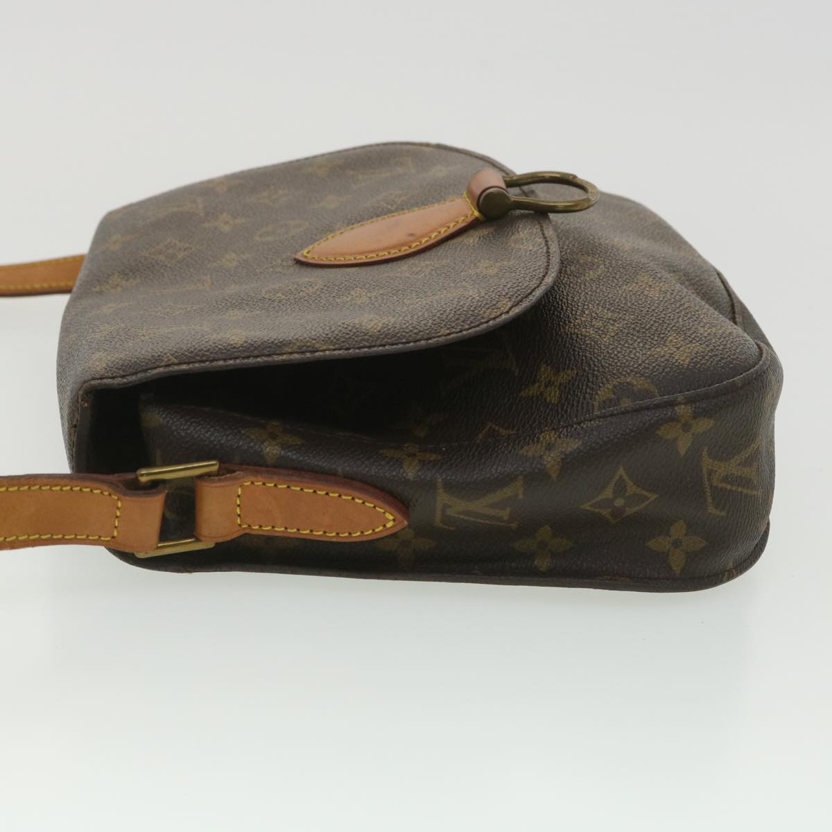 LOUIS VUITTON Monogram Saint Cloud GM Shoulder Bag M51242 LV tp642