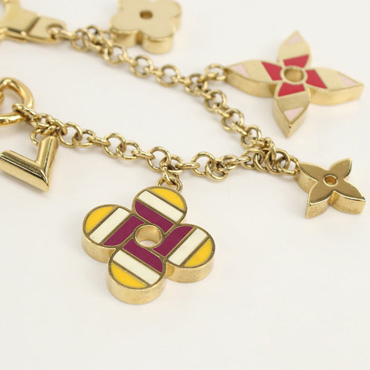 LOUIS VUITTON M68002 Pop flower Bag charm metal gold Women