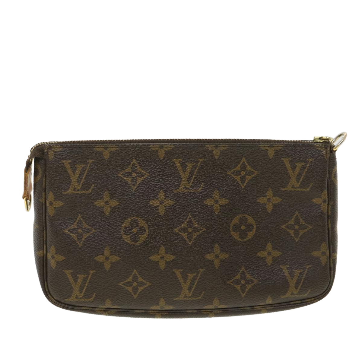 LOUIS VUITTON Monogram Pochette Accessoires Pouch M51980 LV yb006