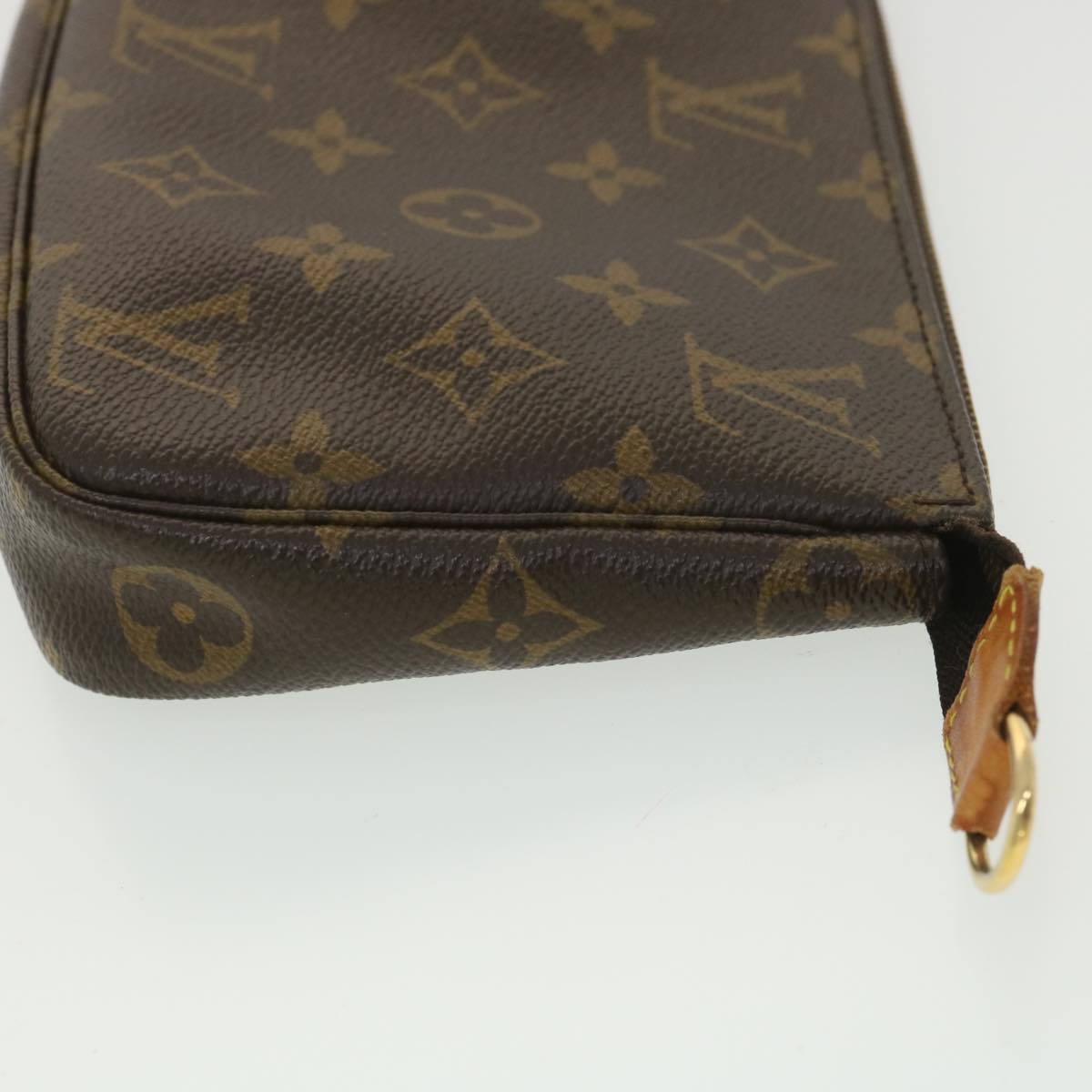 LOUIS VUITTON Monogram Pochette Accessoires Pouch M51980 LV yb006