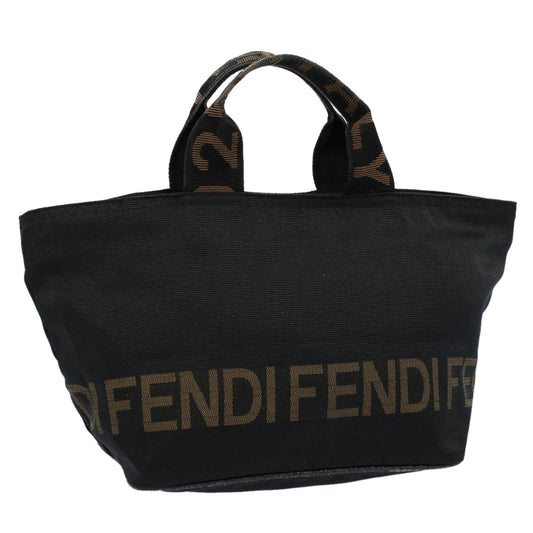 Luxury FendiTote Bag Canvas Black 2291 26488 088yb411