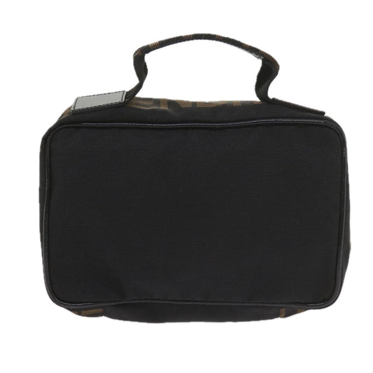Luxury FendiVanity Cosmetic Pouch Nylon Blackyb437