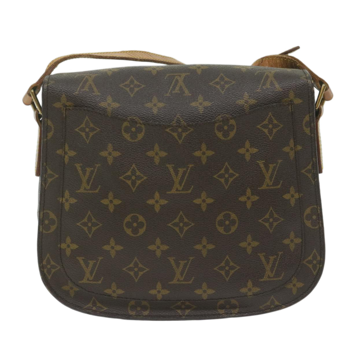 LOUIS VUITTON Monogram Saint Cloud GM Shoulder Bag M51242 LV yb450