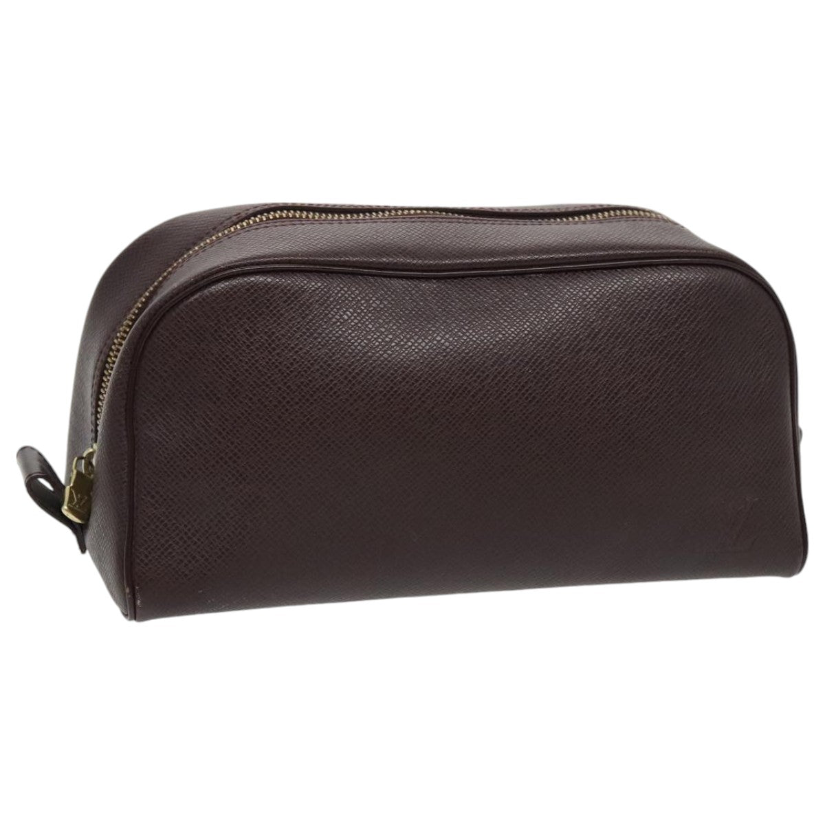 LOUIS VUITTON Taiga Trousse Toilette Clutch Bag Acajou M30226 LV yb696