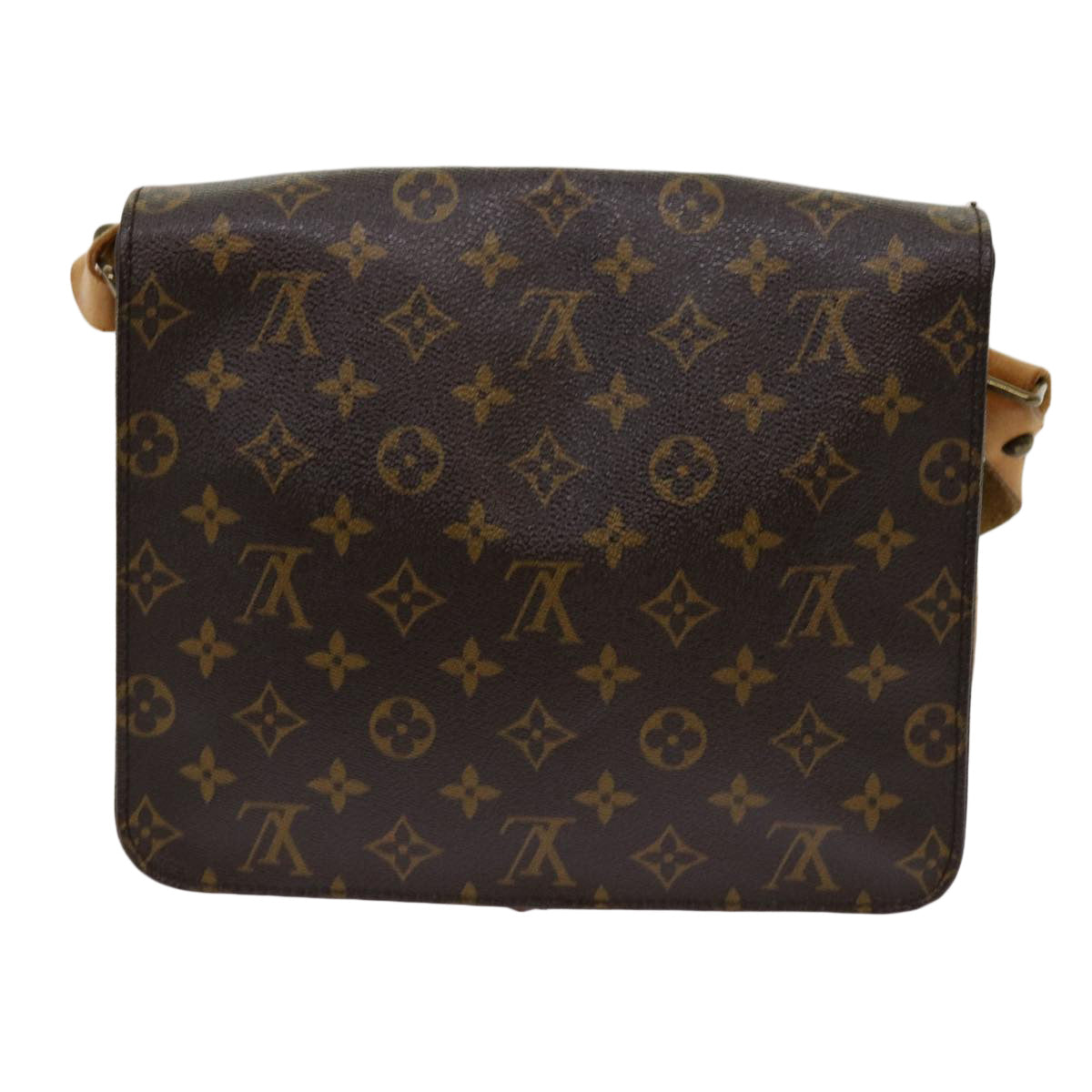 LOUIS VUITTON Monogram Cartouchiere GM Shoulder Bag M51252 LV yk10002