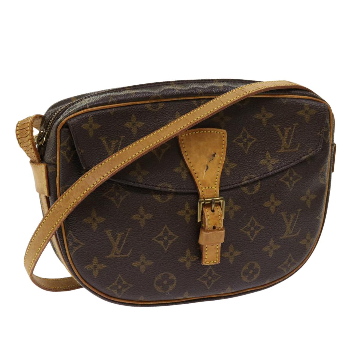 LOUIS VUITTON Monogram Jeune Fille MM Shoulder Bag M51226 LV yk10003