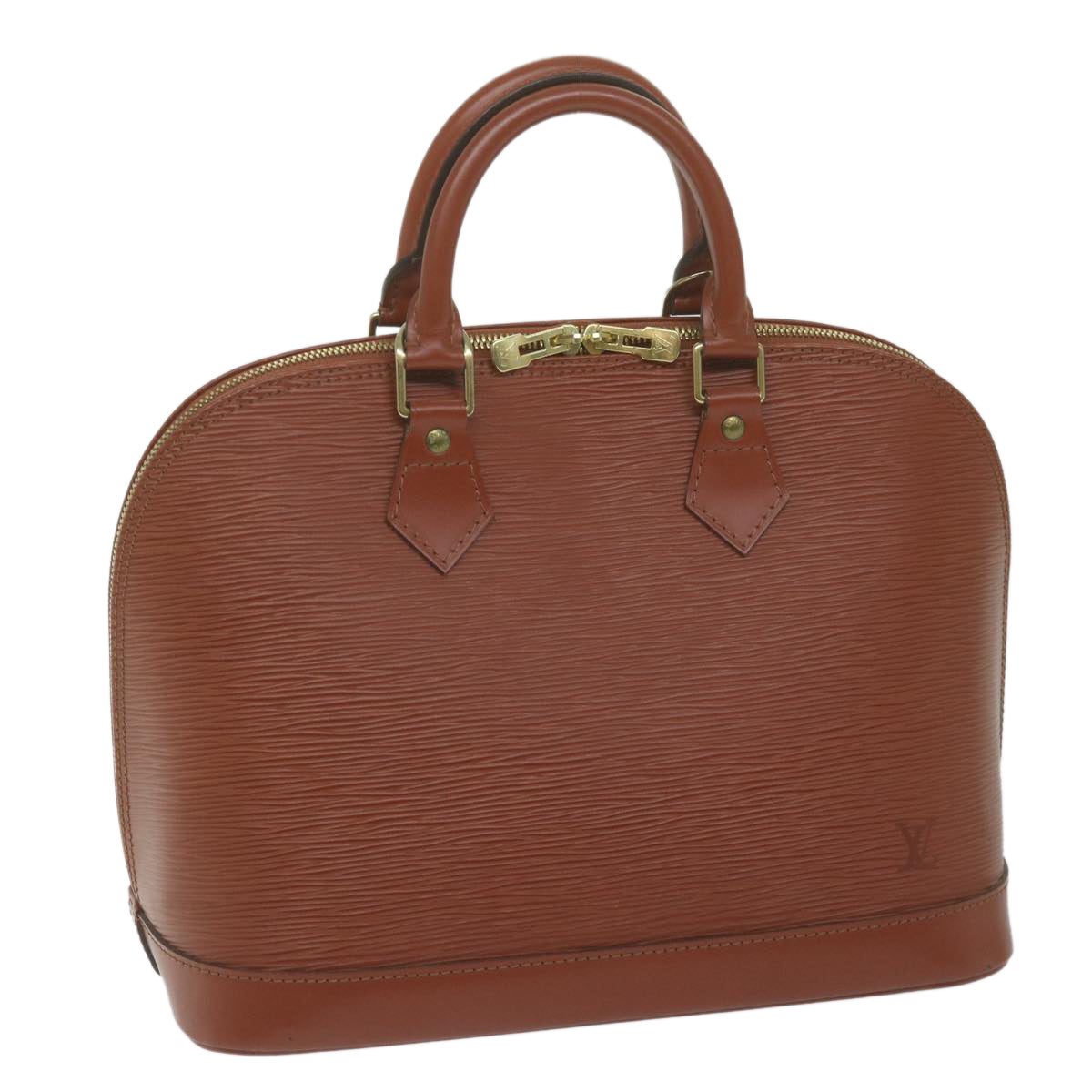 LOUIS VUITTON Epi Alma Hand Bag Brown M5214D LV yk10011