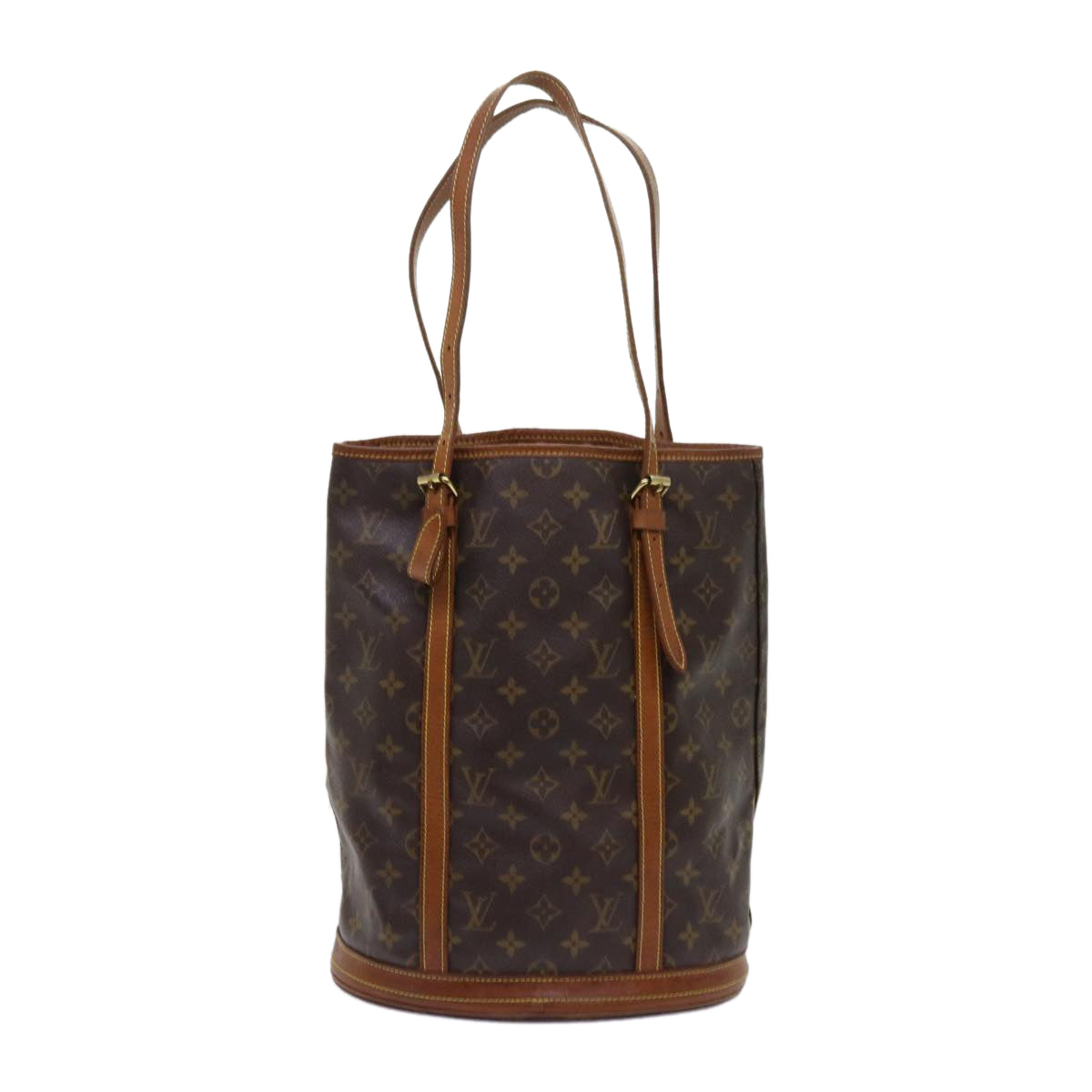 LOUIS VUITTON Monogram Bucket GM Shoulder Bag M42236 LV yk10034