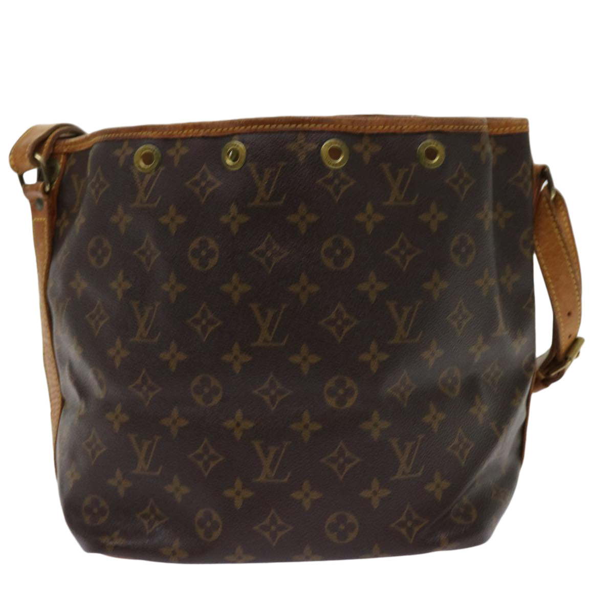 LOUIS VUITTON Monogram Petit Noe Shoulder Bag M42226 LV yk10041