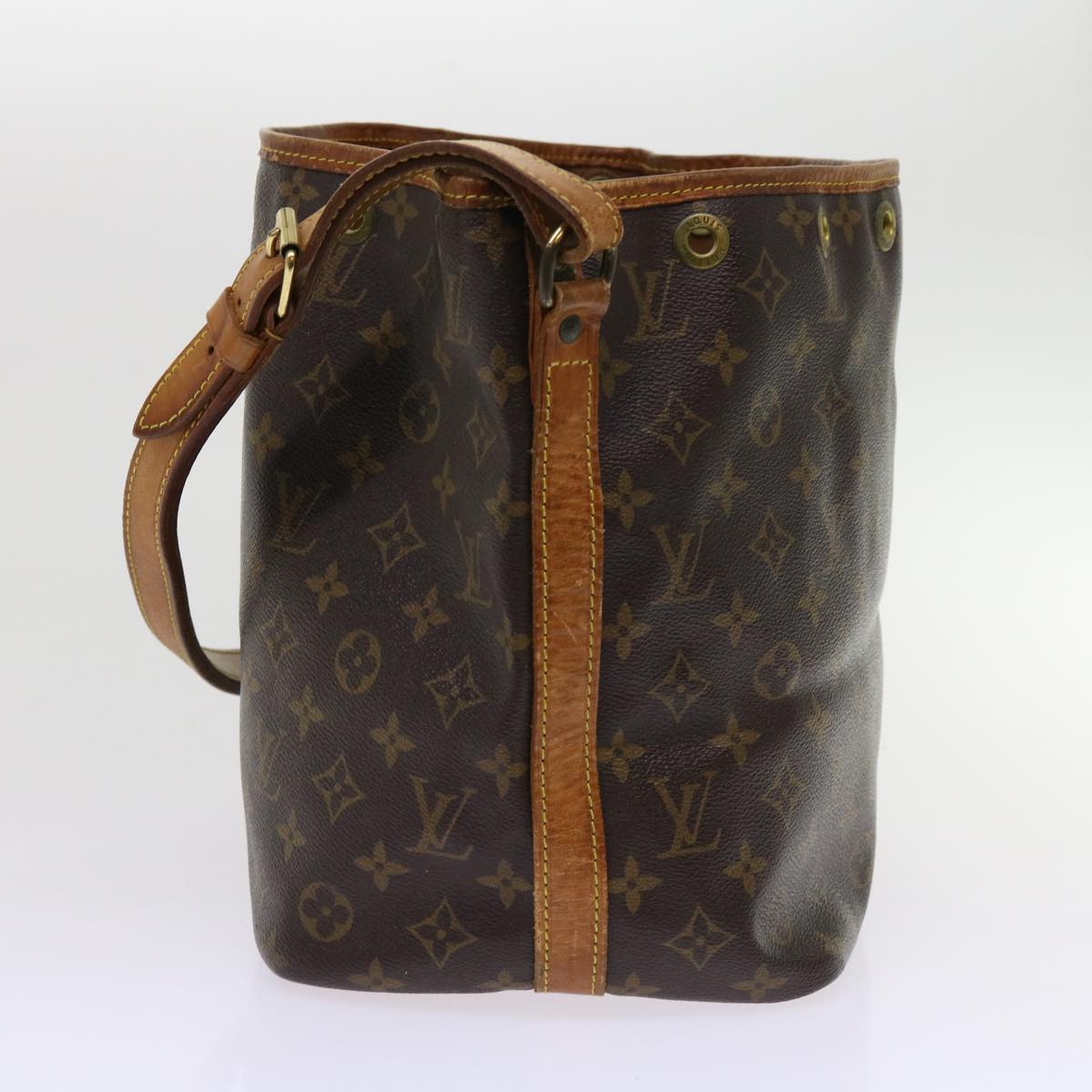 LOUIS VUITTON Monogram Petit Noe Shoulder Bag M42226 LV yk10041