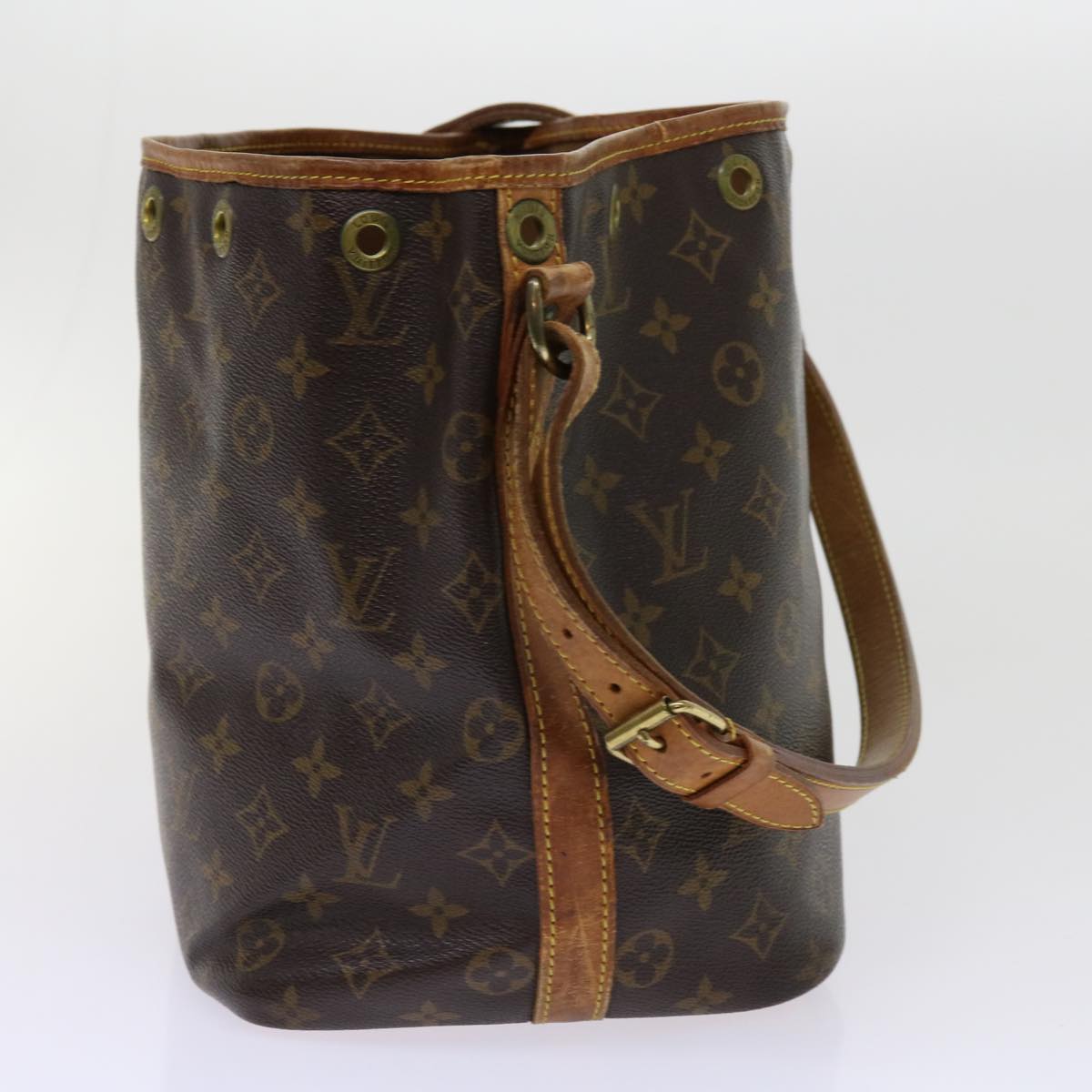 LOUIS VUITTON Monogram Petit Noe Shoulder Bag M42226 LV yk10041