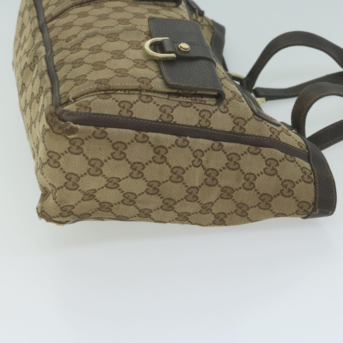 GUCCI GG Canvas Abbey Tote Bag Beige 146247  10160