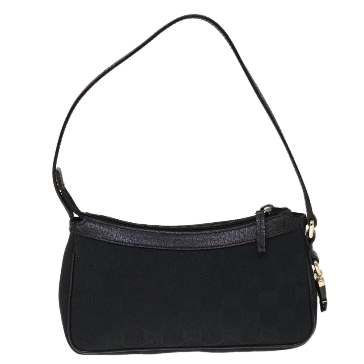 GUCCI GG Canvas Accessory Pouch Black 154432  10320