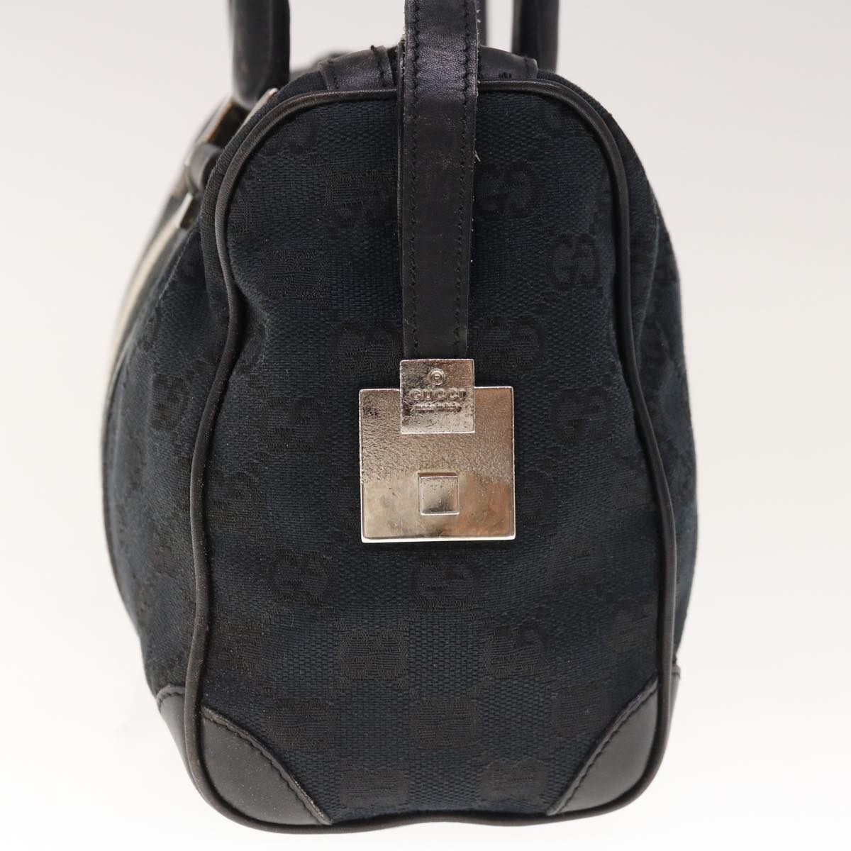 GUCCI GG Canvas Shoulder Bag Black White 0000851  10502