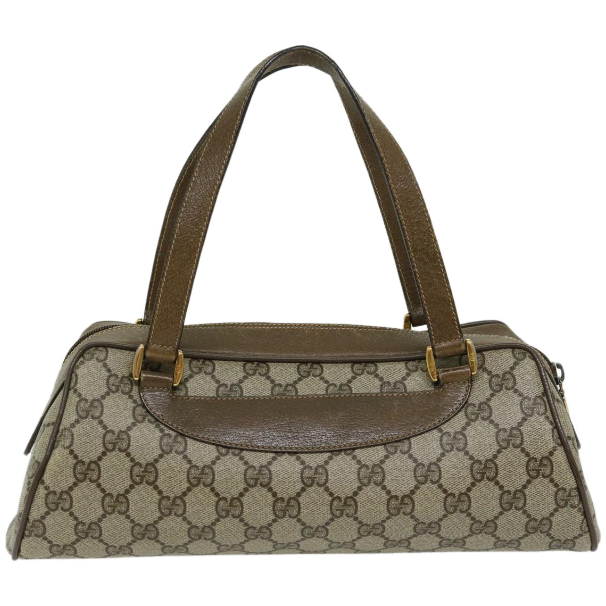 GUCCI GG Supreme Hand Bag PVC Beige 89 02 062  10615