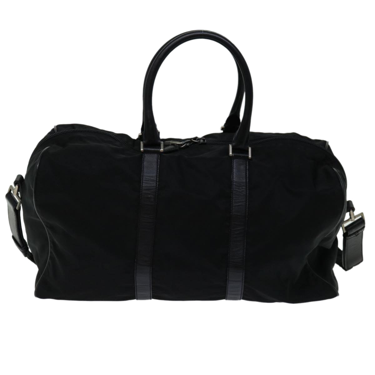 Luxury Prada Boston Bag Nylon 2way Black  yk10625